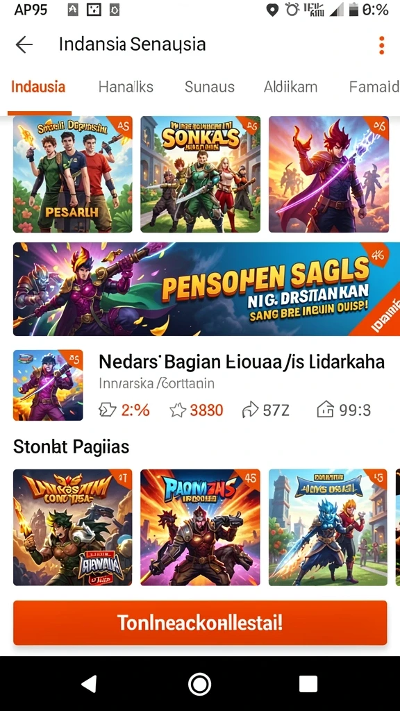 Tampilan antarmuka yang menarik dan intuitif.