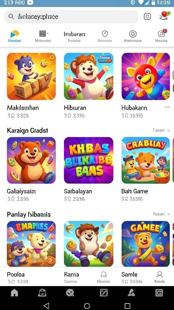 Tampilan awal 33L yang menarik dan penuh warna.