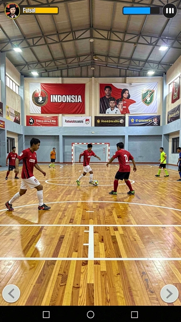 Screenshot menunjukkan berbagai misi yang bisa diselesaikan oleh pemain.