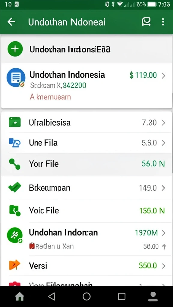 Tampilan antarmuka yang ramah pengguna dan menarik.