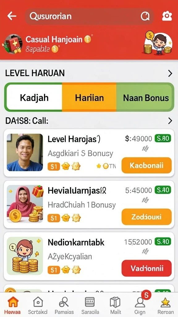 Fitur bonus yang meningkatkan keseruan permainan.