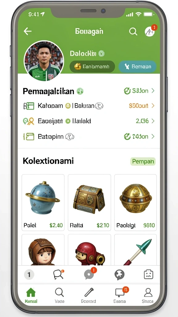 Karakter yang beragam dan siap untuk dimainkan.