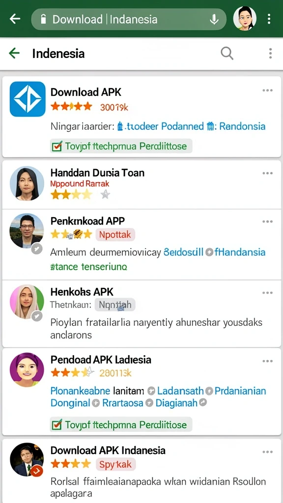 Level permainan yang semakin menantang dan seru.