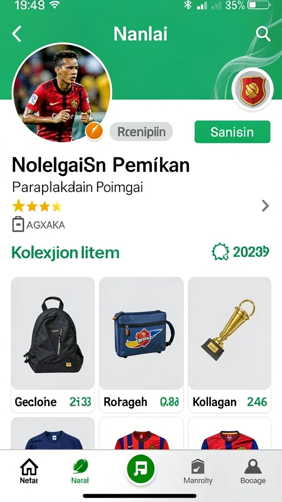 Reward menarik setiap kali berhasil menyelesaikan tantangan.