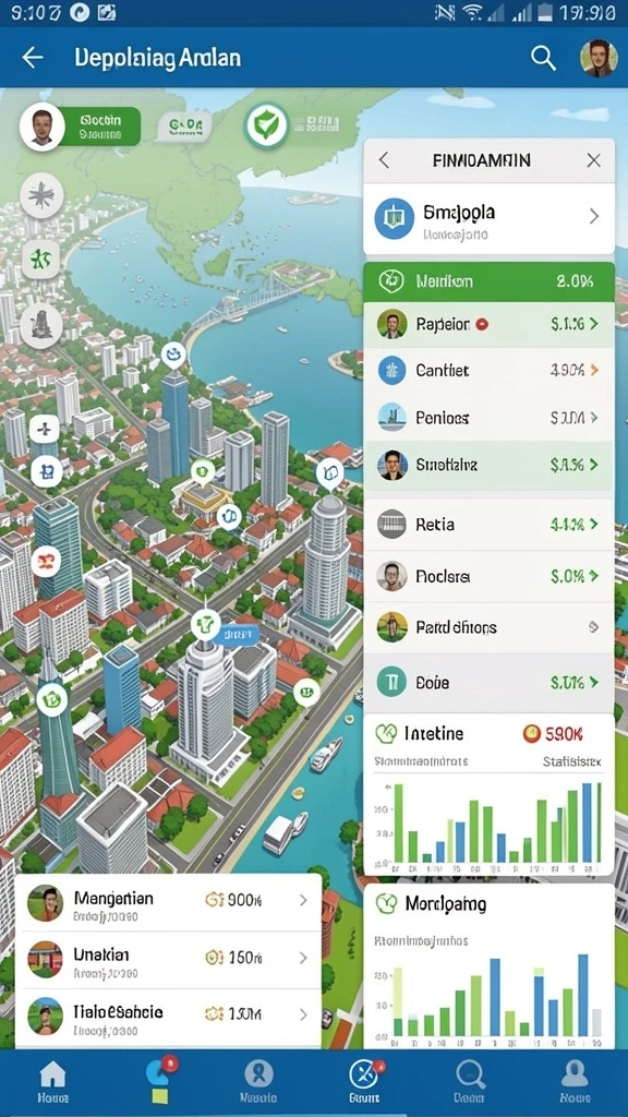Screenshot menunjukkan tampilan level yang menantang dan grafik yang memukau.