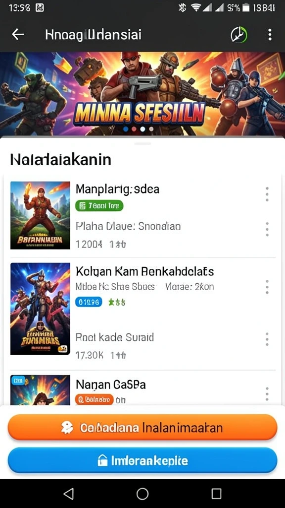 Tampilan antarmuka yang ramah pengguna.