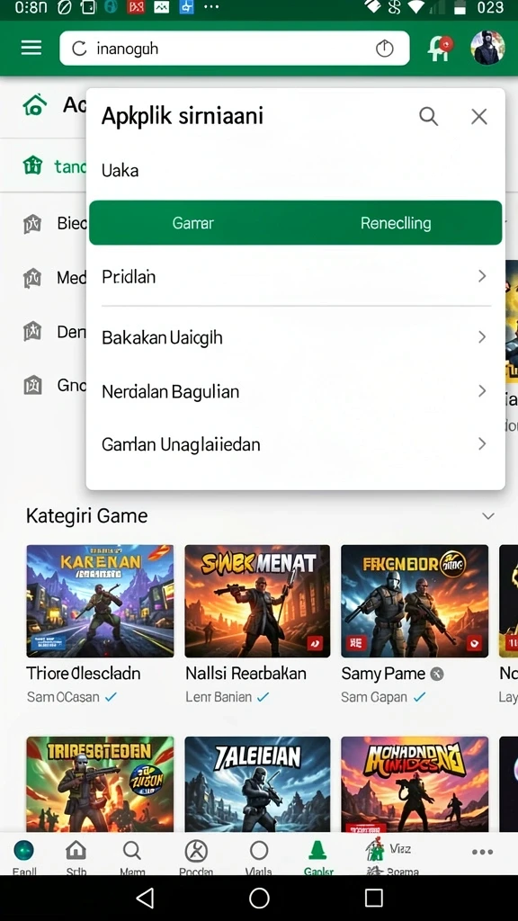 Tampilan antarmuka pengguna yang intuitif dan ramah pengguna.