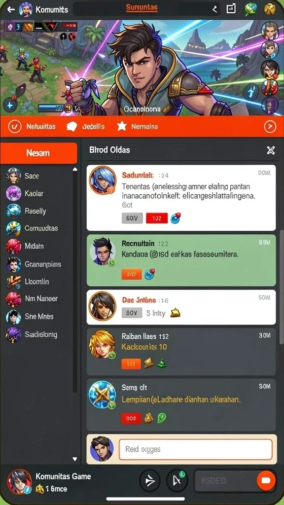 Screenshot menampilkan gameplay yang dinamis dan seru.