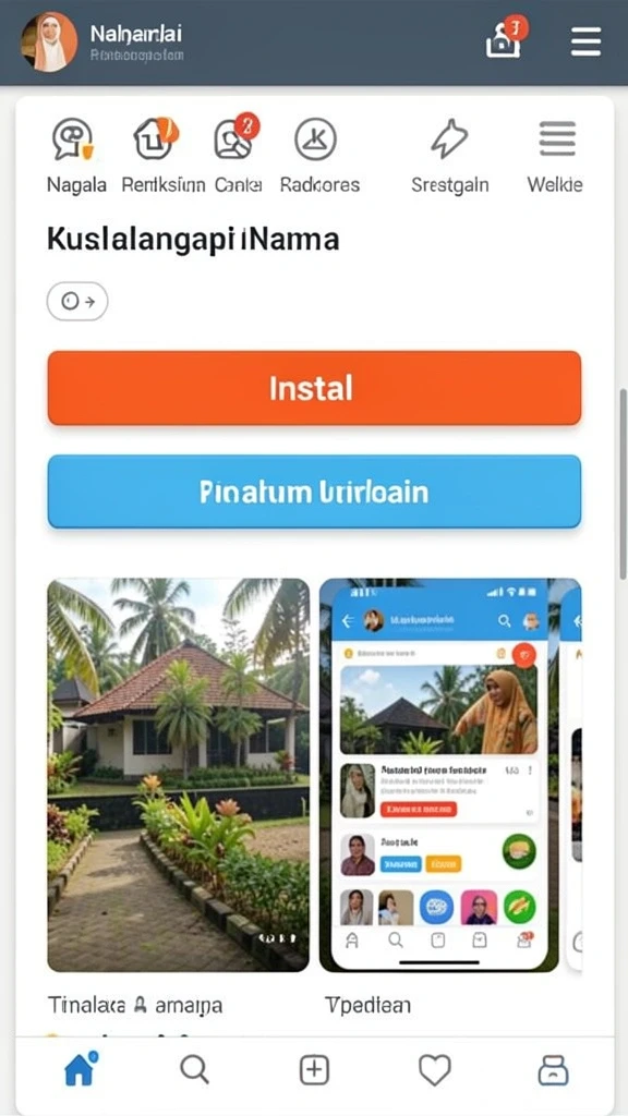 Antarmuka pengguna yang sederhana dan menarik.