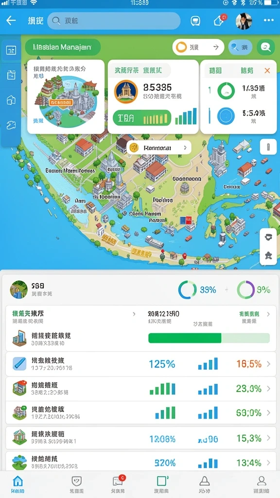 Fitur interaksi dengan pemain lain.