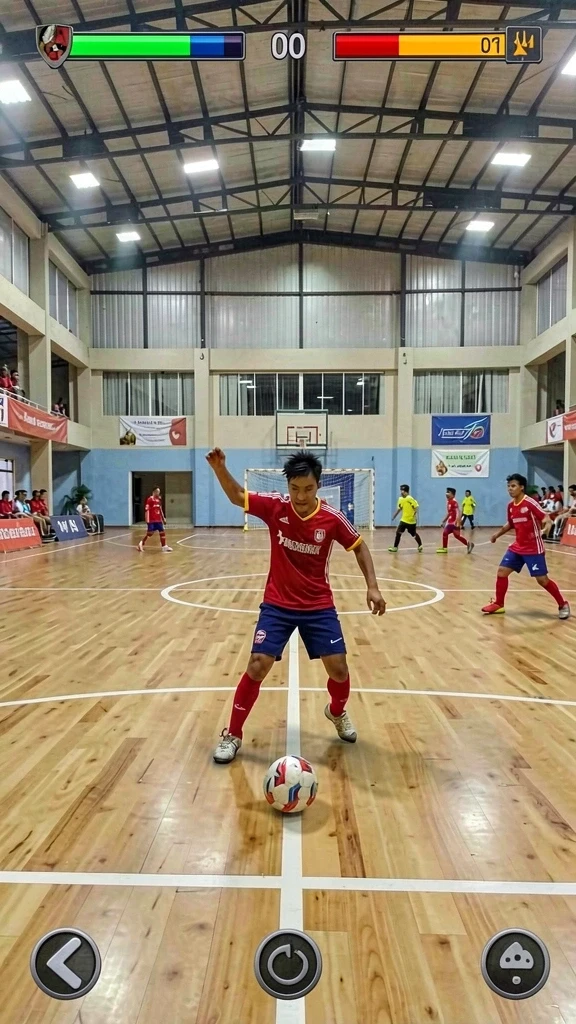 Mode multiplayer yang memungkinkan bermain bersama teman.
