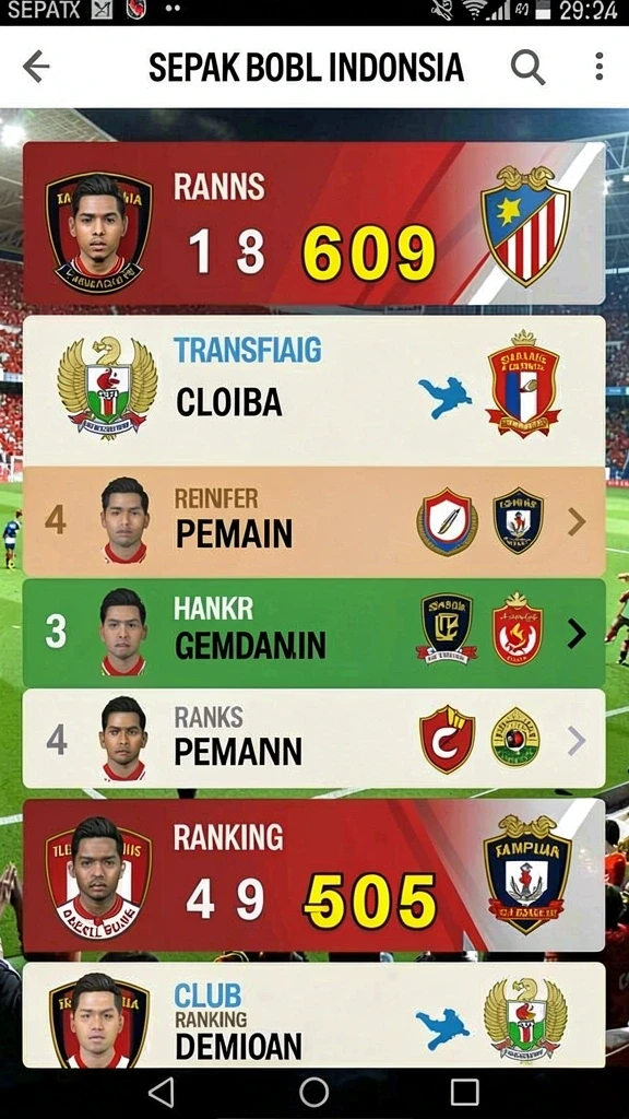 Berbagai jenis permainan yang menghibur dan seru.