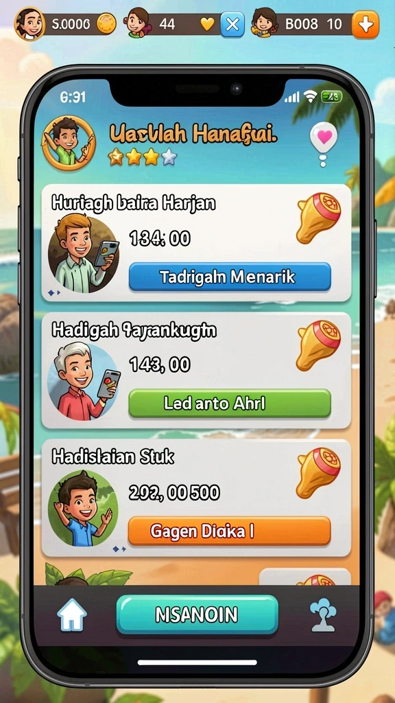 Tampilan antarmuka yang bersih dan mudah digunakan.