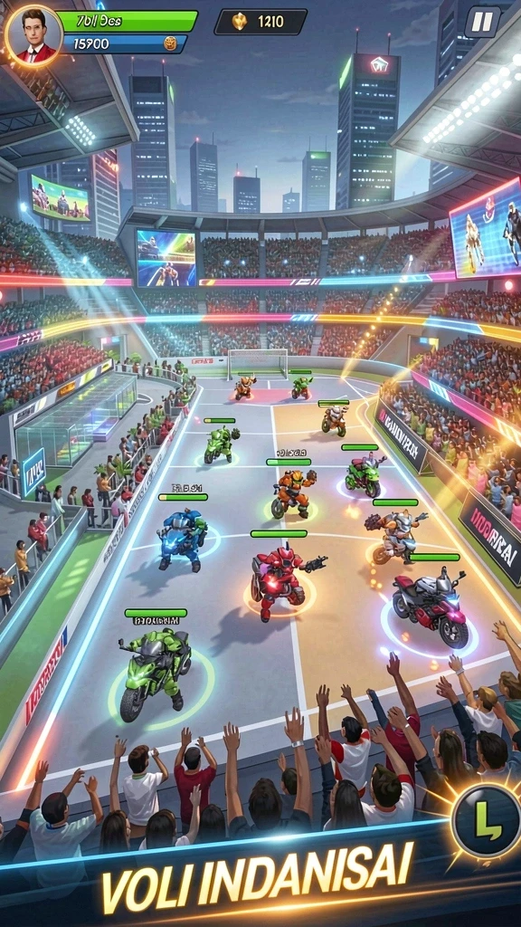 Mode multiplayer yang menyenangkan bersama teman.