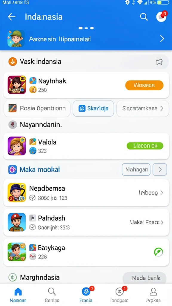 Tampilan antarmuka yang menarik dan ramah pengguna.