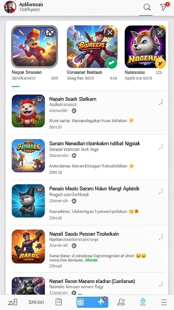 Screenshot permainan yang menunjukkan aksi seru dalam game.