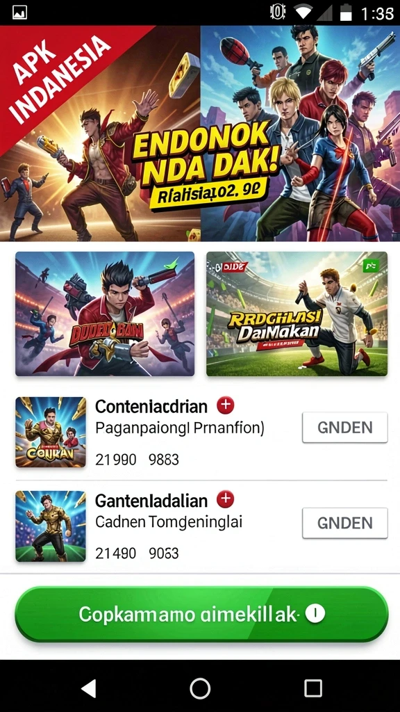 Tampilan antarmuka yang modern dan mudah digunakan.