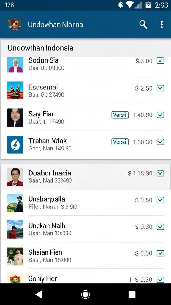 Berbagai pilihan permainan poker yang tersedia.