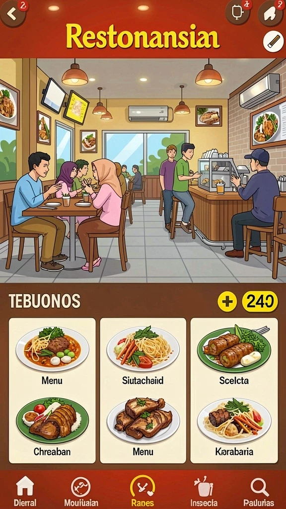 Berbagai level menantang yang harus diselesaikan.