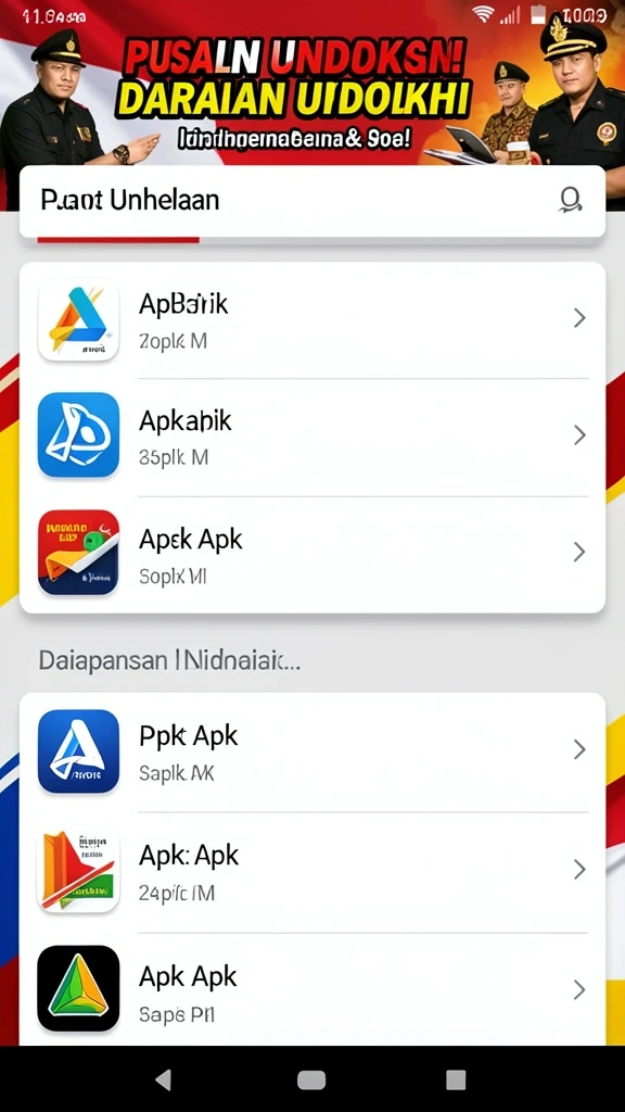 Tampilan antarmuka yang mudah digunakan.