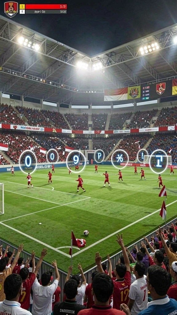 Tangkapan layar menampilkan salah satu peta permainan yang menakjubkan.