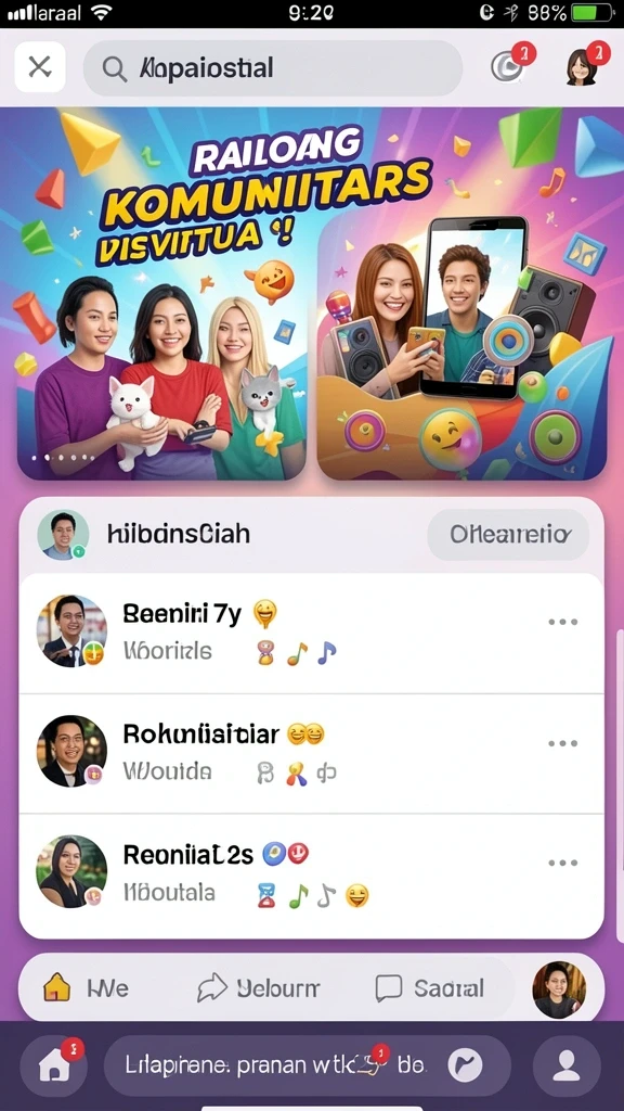 Mode permainan yang berbeda untuk pengalama lebih seru.
