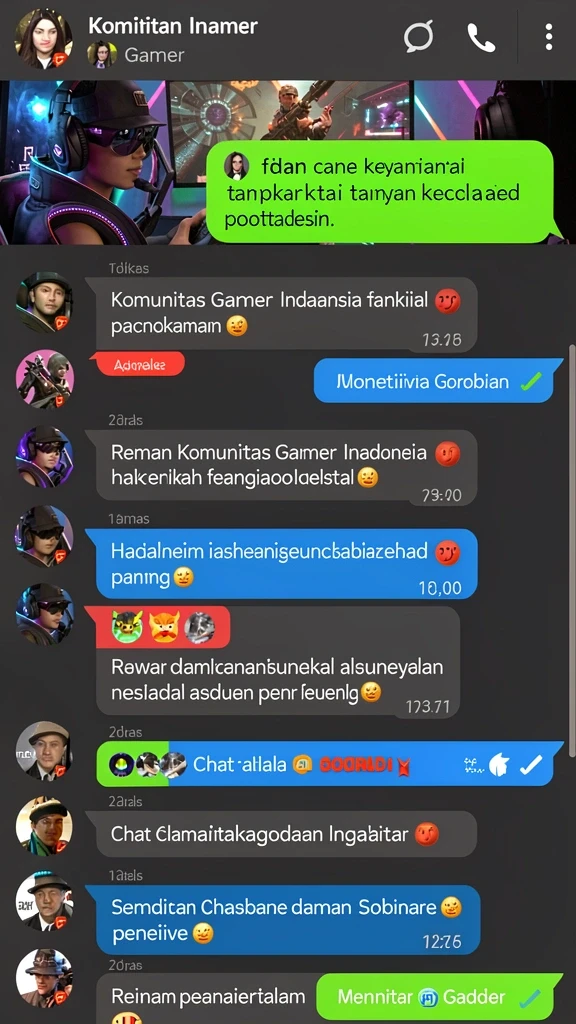 Skenario permainan yang beragam dan menantang.