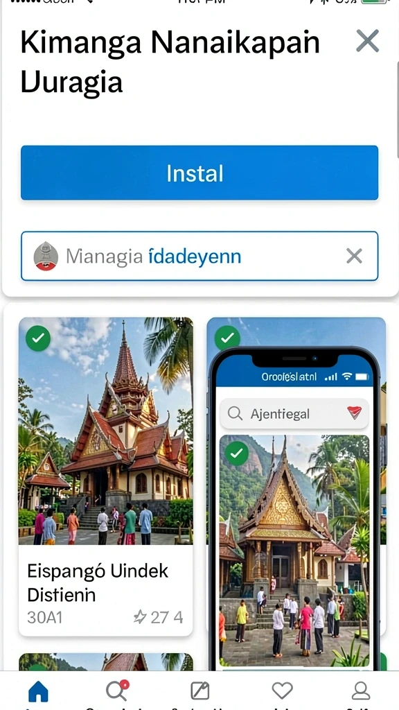 Screenshot dari level menantang yang baru.