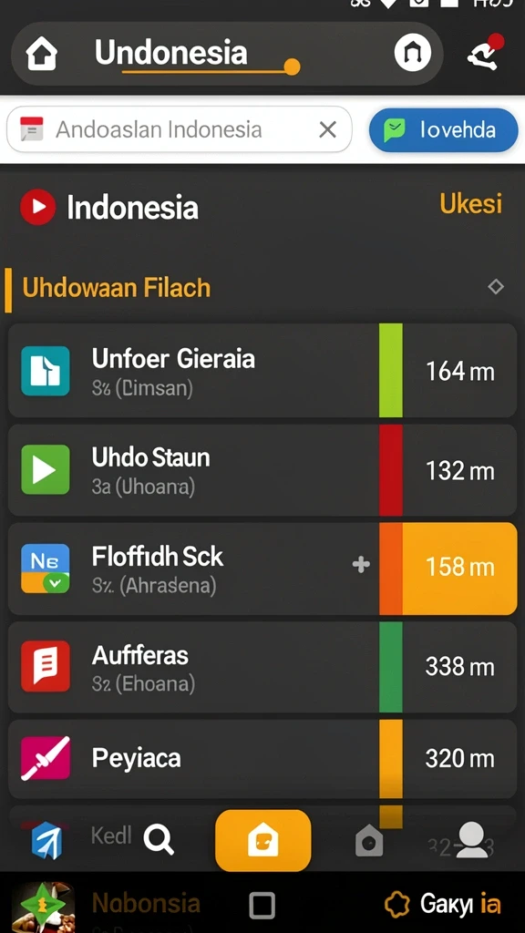 Gameplay yang seru dan banyak pilihan permainan.