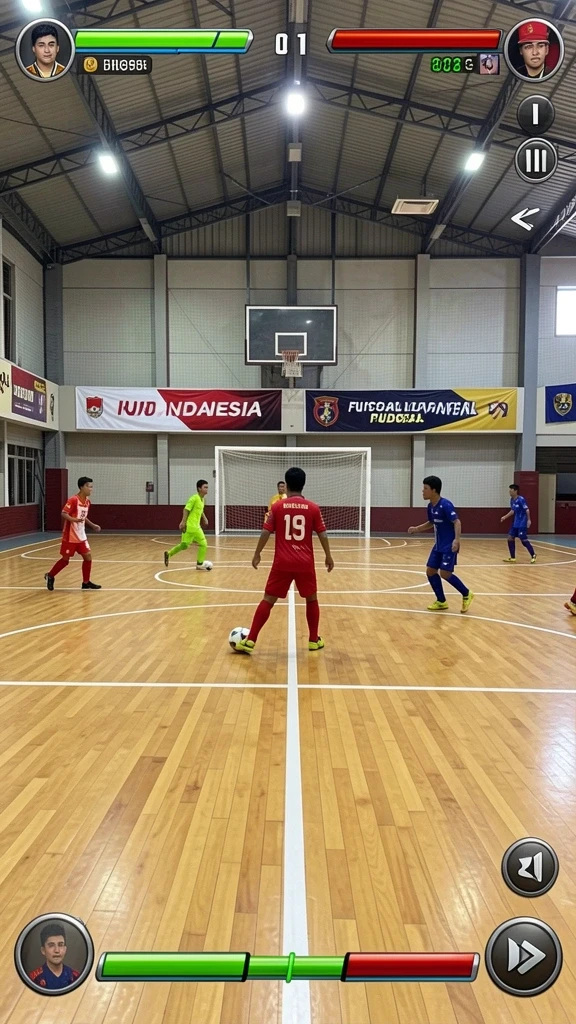 Screenshot dari berbagai pilihan permainan yang ditawarkan.