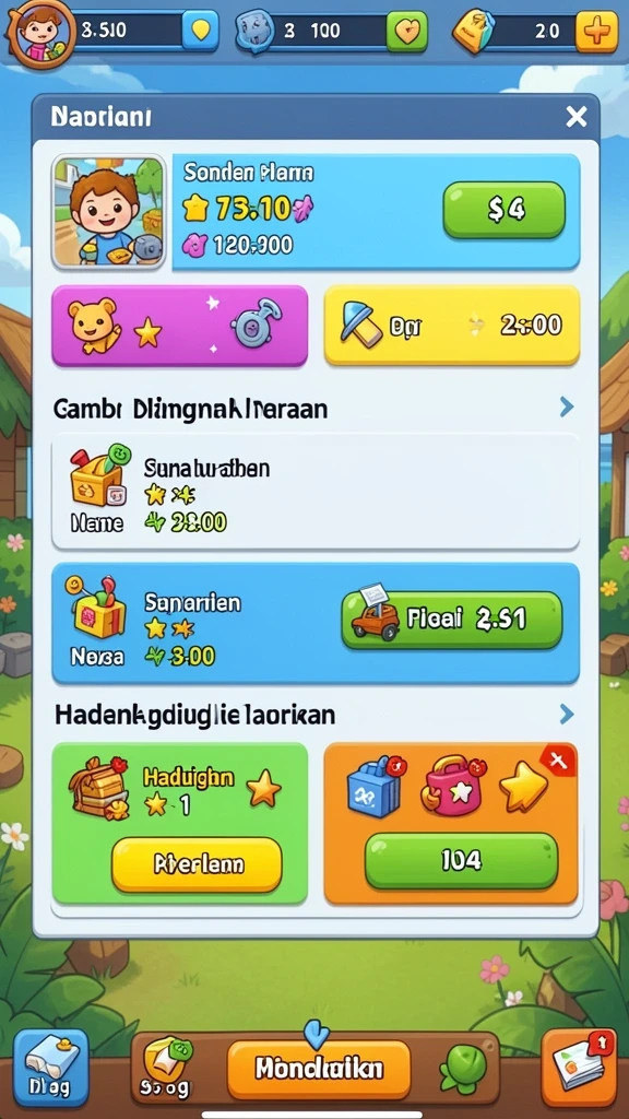 Bonus harian yang menguntungkan pengguna.