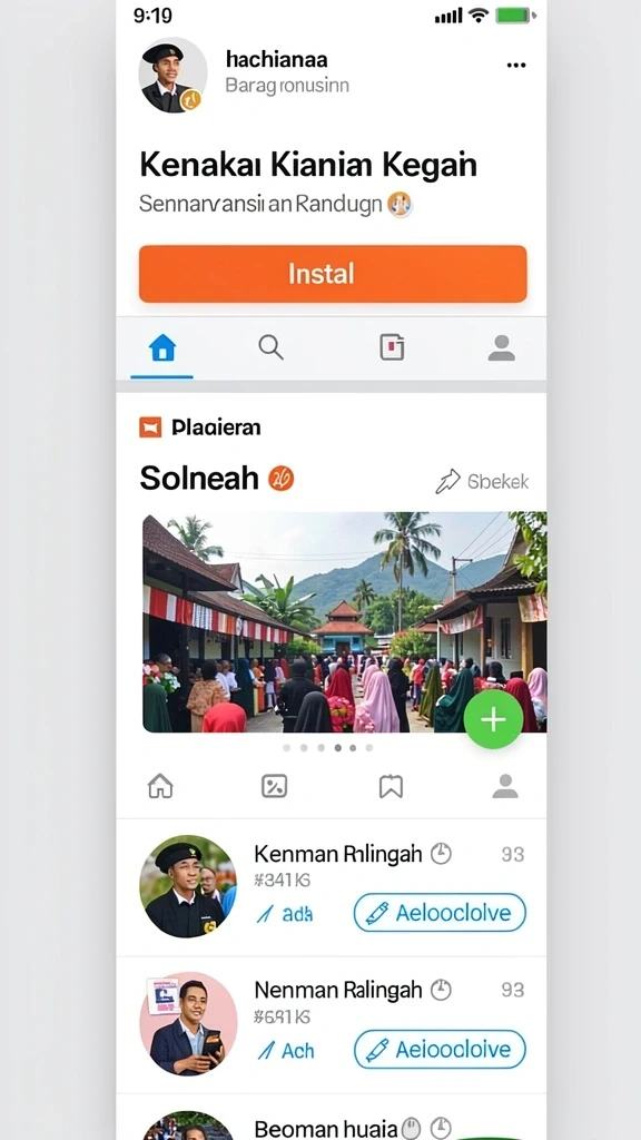 Tampilan menarik dari permainan slot yang tersedia.