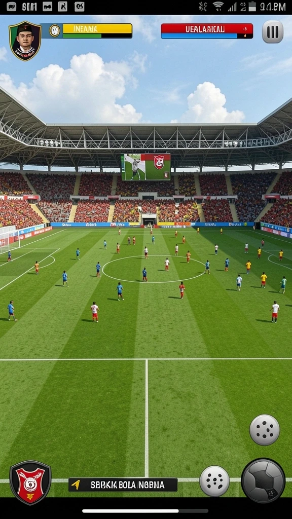 Tampilan awal yang menarik dan interaktif.