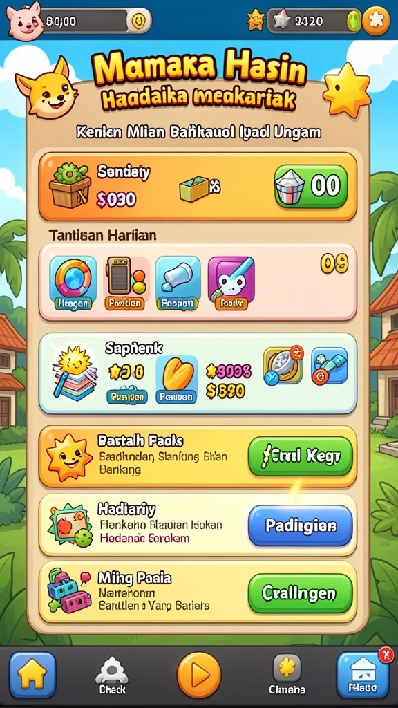 Gambaran karakter dengan detail yang memukau.